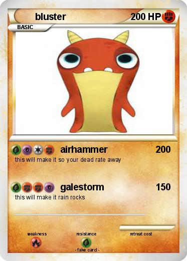 Pokemon bluster