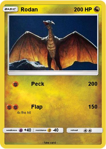Pokemon Rodan
