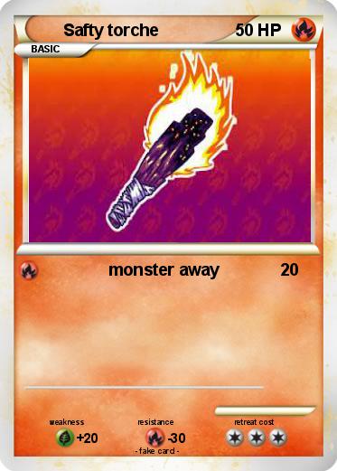 Pokemon Safty torche