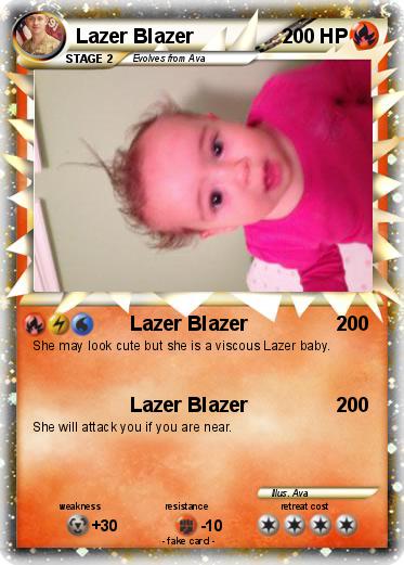 Pokemon Lazer Blazer