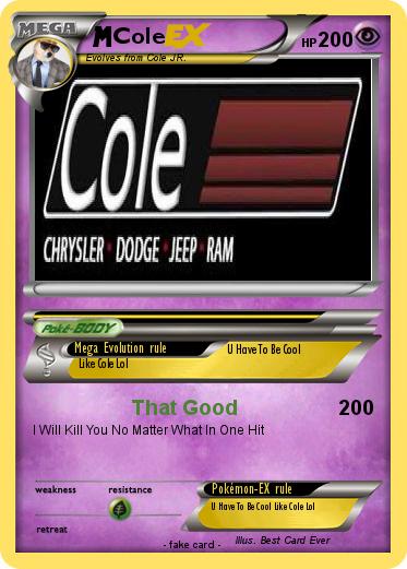 Pokemon Cole