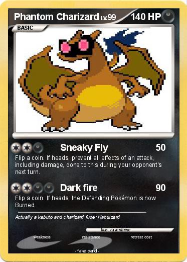 Pokemon Phantom Charizard