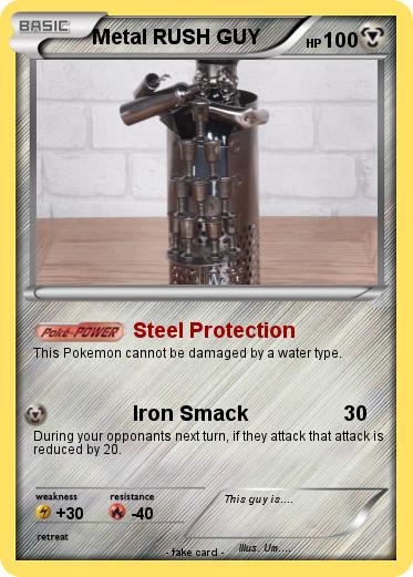 Pokemon Metal RUSH GUY