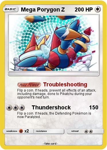 Pokemon Mega Porygon Z