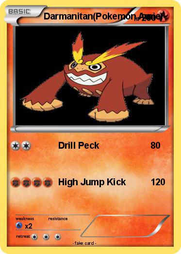 Pokemon Darmanitan(Pokemon Amie)