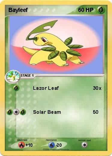Pokemon Bayleef
