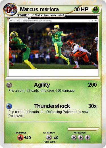 Pokemon Marcus mariota