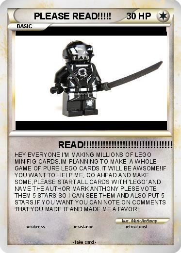 Pokemon PLEASE READ!!!!!