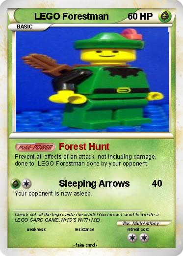 Pokemon LEGO Forestman