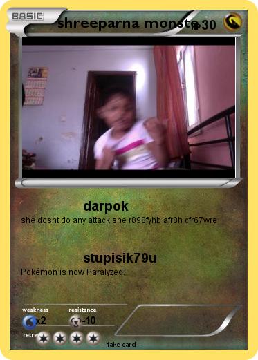 Pokemon shreeparna monste