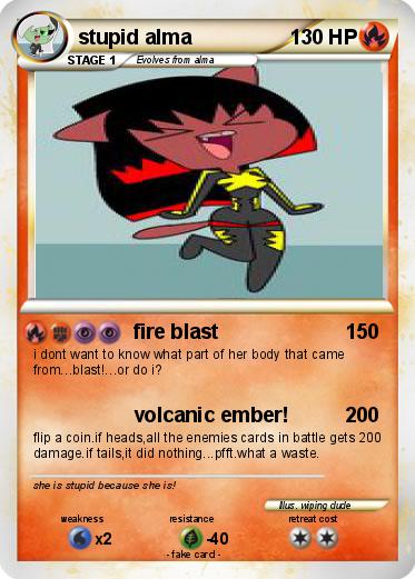 Pokemon stupid alma