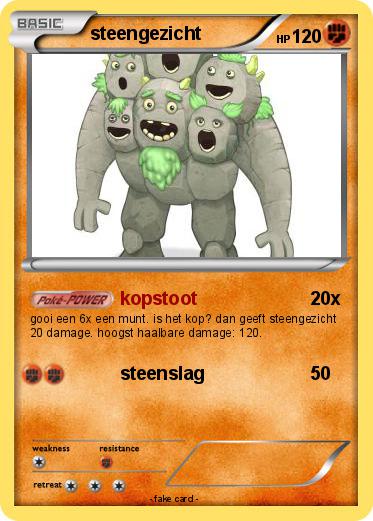Pokemon steengezicht