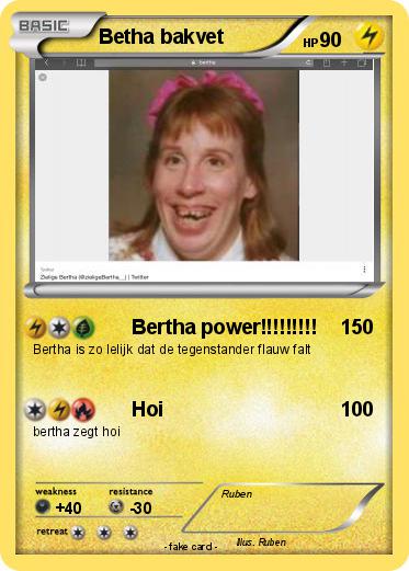 Pokemon Betha bakvet