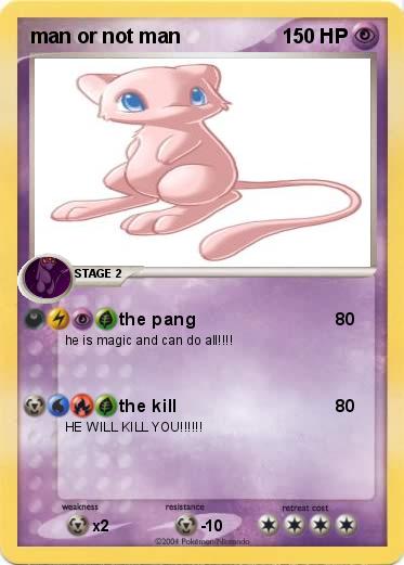 Pokemon man or not man