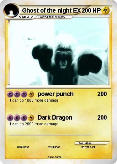 Pokemon Ghost of the night EX