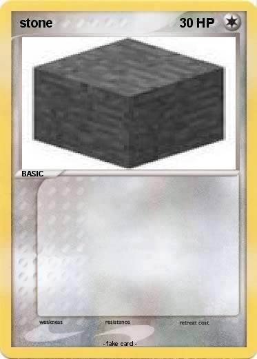 Pokemon stone