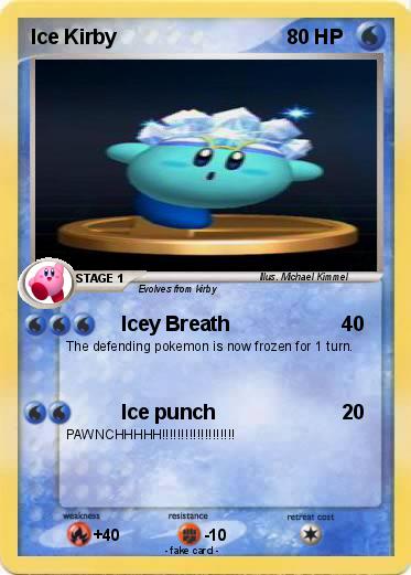 Pokemon Ice Kirby