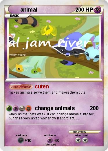 Pokemon animal
