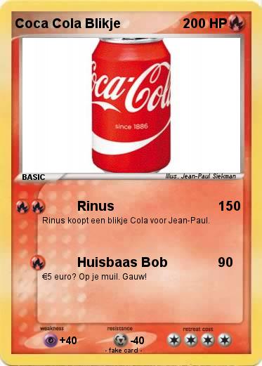 Pokemon Coca Cola Blikje