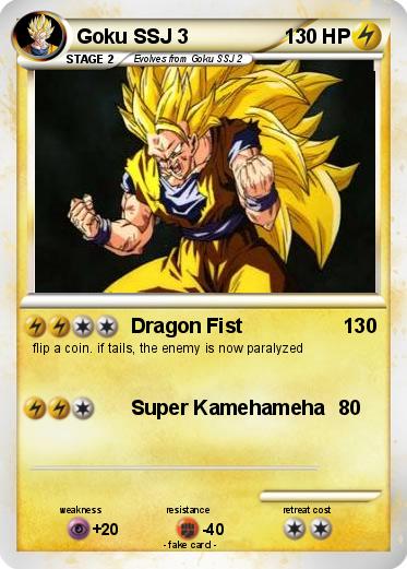 Pokemon Goku SSJ 3