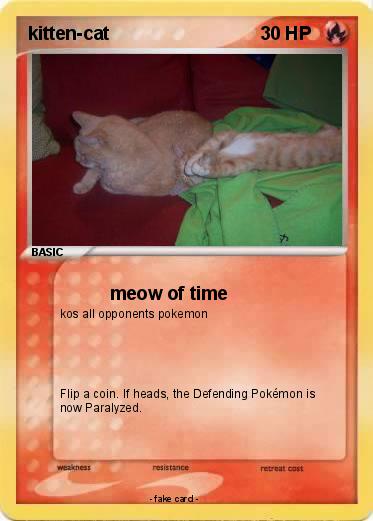 Pokemon kitten-cat