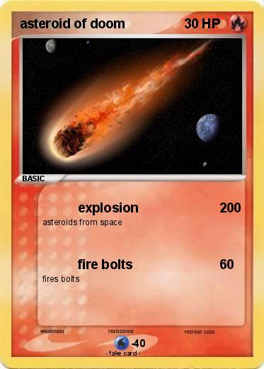 Pokemon asteroid of doom