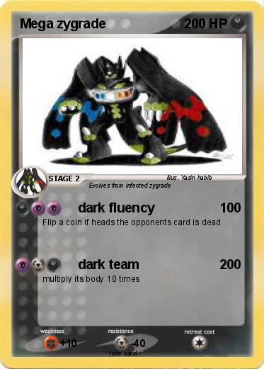 Pokemon Mega zygrade