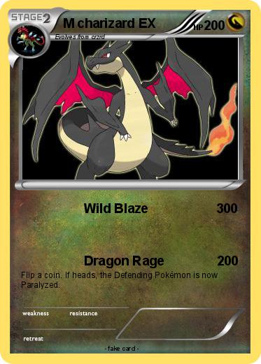 Pokemon M charizard EX