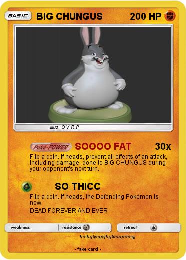 Pokemon BIG CHUNGUS