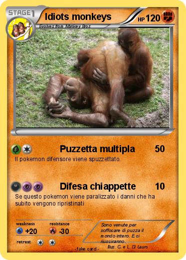 Pokemon Idiots monkeys