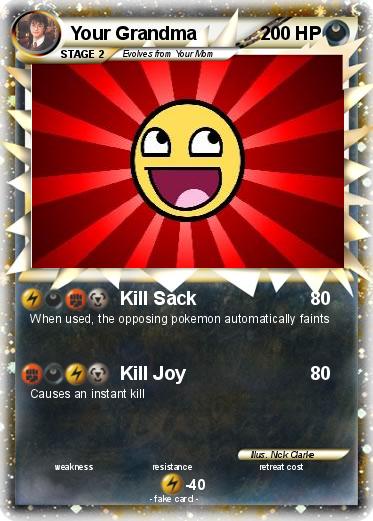 Pokemon Your Grandma