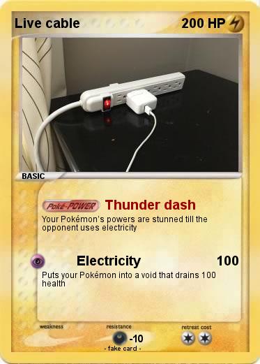Pokemon Live cable