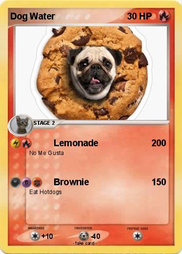 Pokemon Dog Water