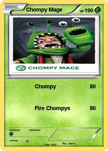 Pokemon Chompy Mage