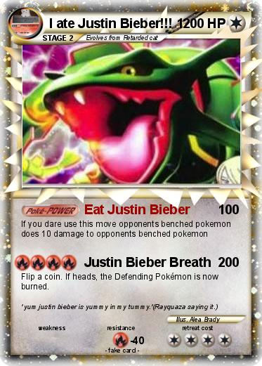 Pokemon I ate Justin Bieber!!! 1