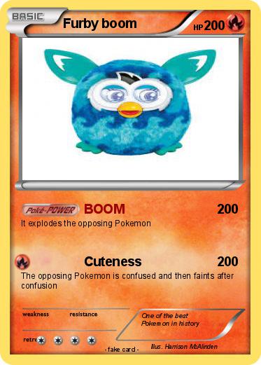 Pokemon Furby boom