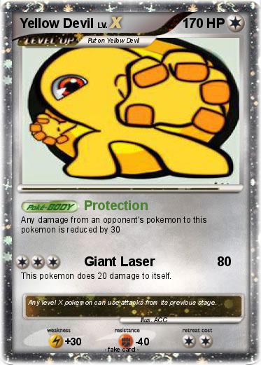Pokemon Yellow Devil