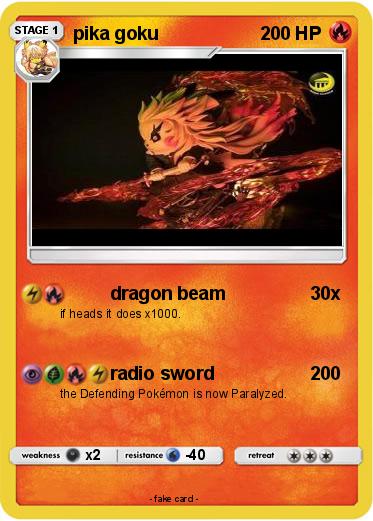 Pokemon pika goku
