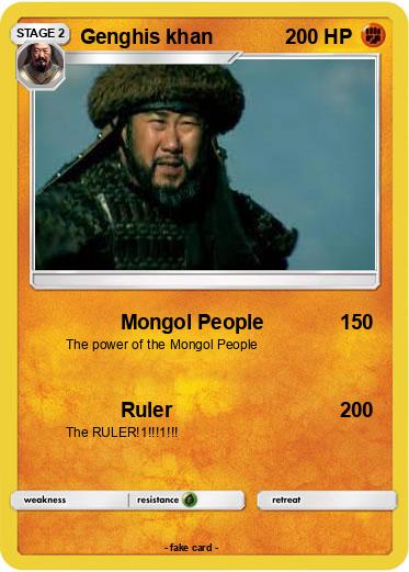 Pokemon Genghis khan