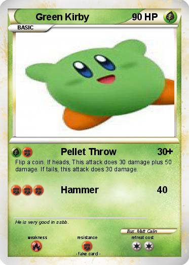 Pokemon Green Kirby