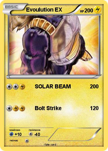 Pokemon Evoulution EX