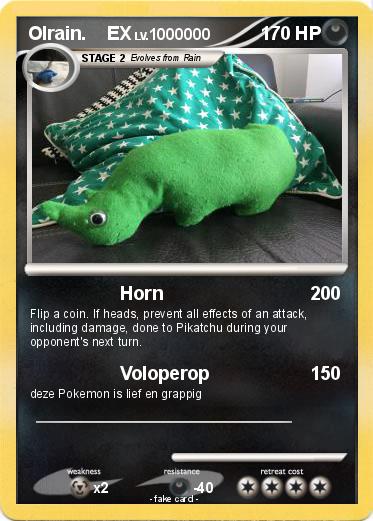 Pokemon Olrain.    EX