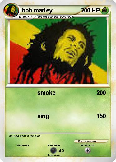 Pokemon bob marley