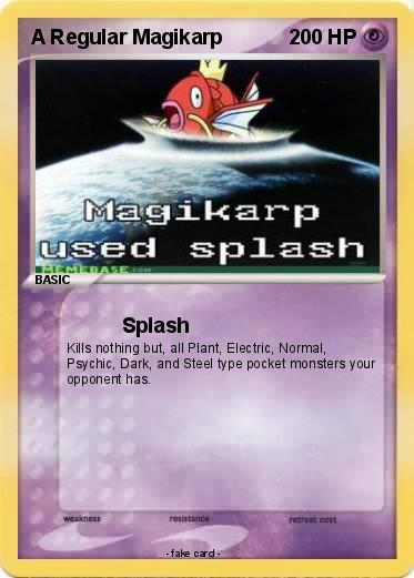 Pokemon A Regular Magikarp
