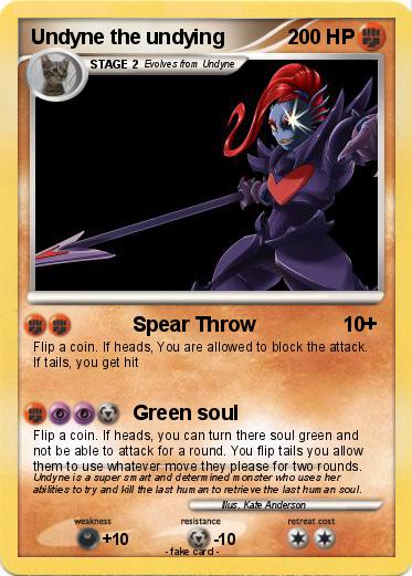 Pokemon Undyne the undying