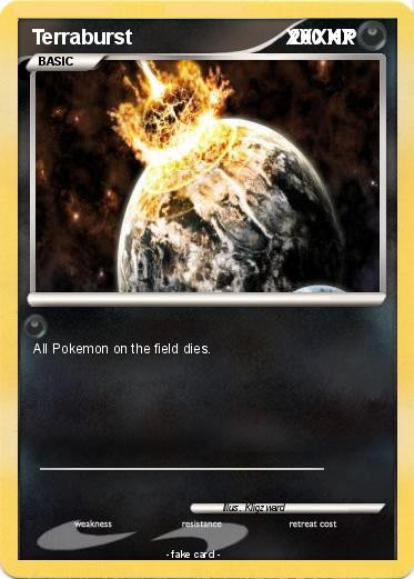 Pokemon Terraburst                           XXXXX