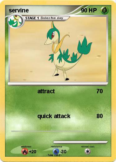 Pokemon servine