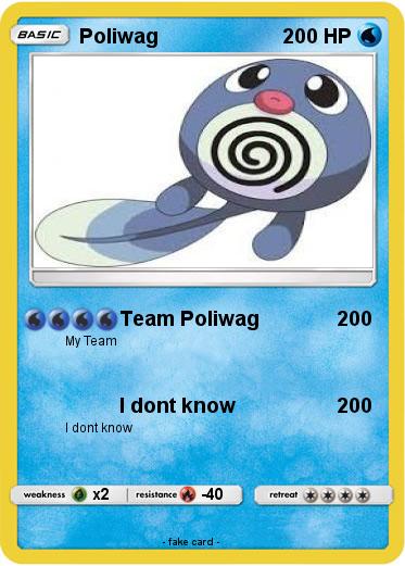 Pokemon Poliwag