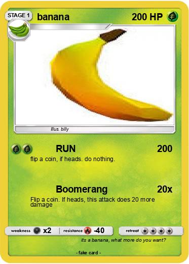 Pokemon banana