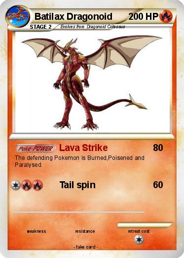 Pokemon Batilax Dragonoid